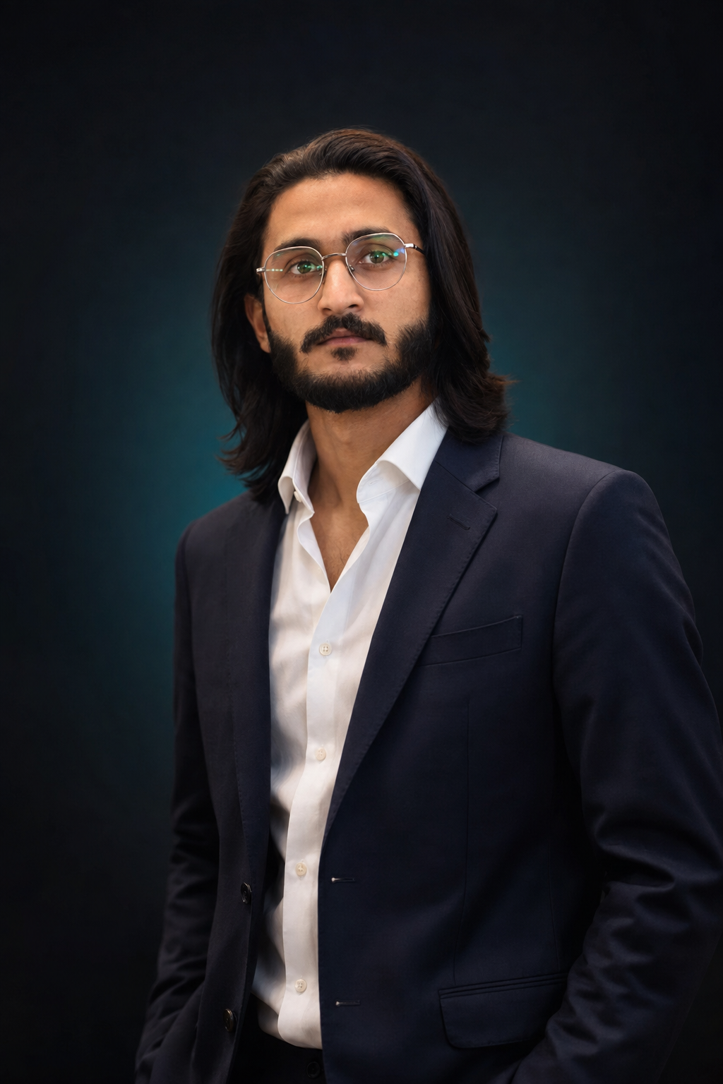 Professional portrait of Muhammad Hassan
